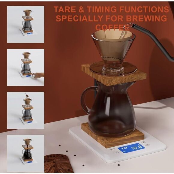 MEGAWISE High Precision Coffee Scale with Timer - Picture 5 of 5